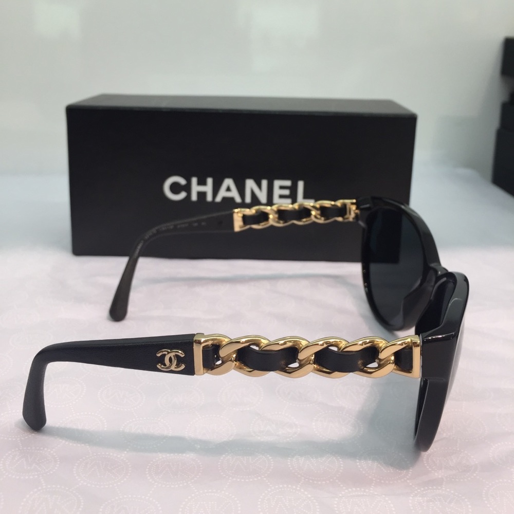 Chanel Sunglasses w/ braided sides